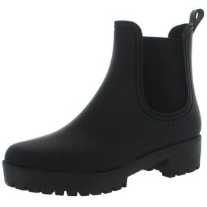 Jeffrey Campbell Black Rain Chelsea Boots